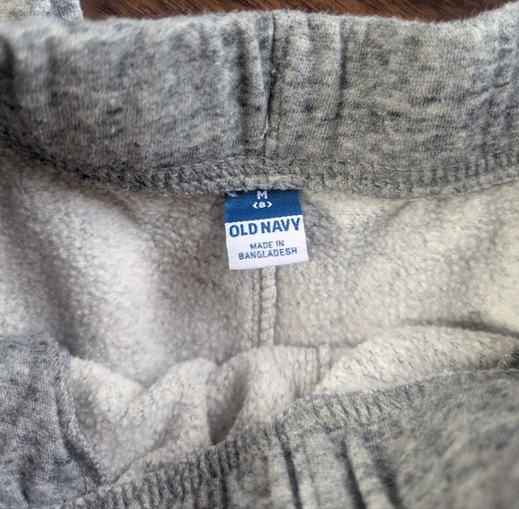 Old Navy Heather Gray Kids Joggers Size 8 - Picture 4 of 4